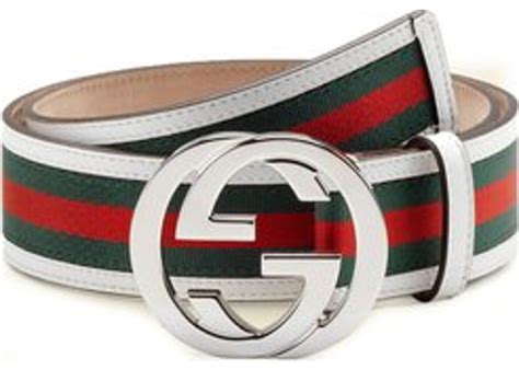 gucci stripe colors|white green red Gucci belt.